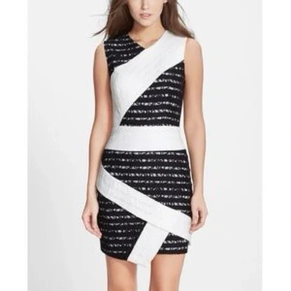BCBGMaxAzria | Dresses | Bcbgmaxazria Dalia Stripe Lace Sheath Dress Offwhite Black Sz 4 | Poshmark BCBGMaxAzria | Dresses | Bcbgmaxazria Dalia Stripe Lace Sheath Dress Offwhite Black Sz 4 | Poshmark